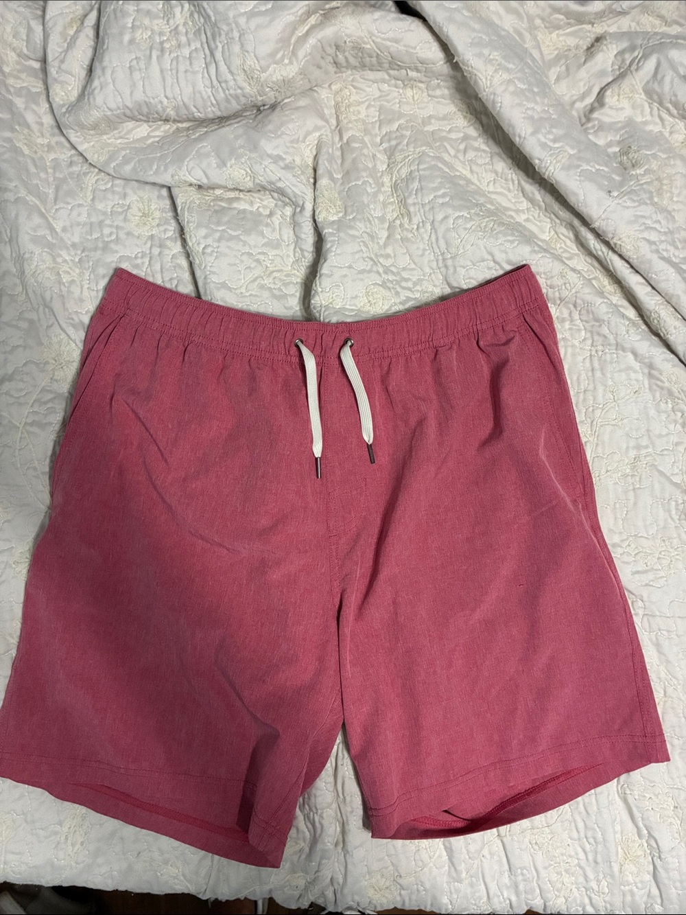 Fair Harbor Pink Men's Drawstring Shorts